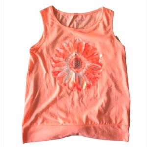 Maggie & Zoe Floral Tank-top Peach 6x